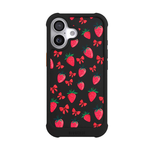  NIVOmax Strawberry Heart Ribbon Pattern Transparent