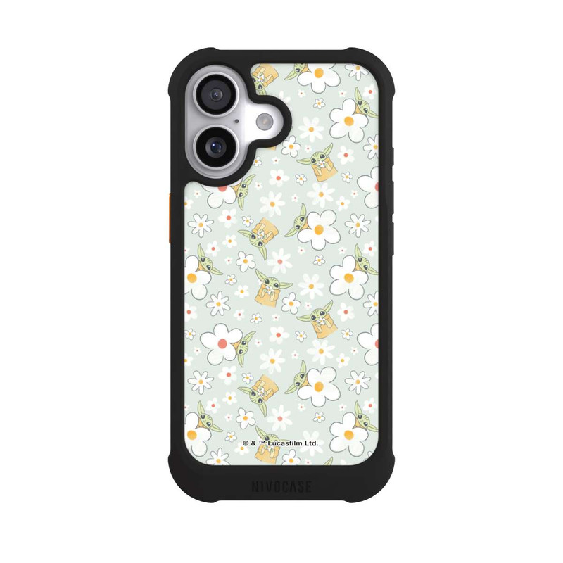 iPhone 17 NIVOmax Baby Yoda Flower Pattern