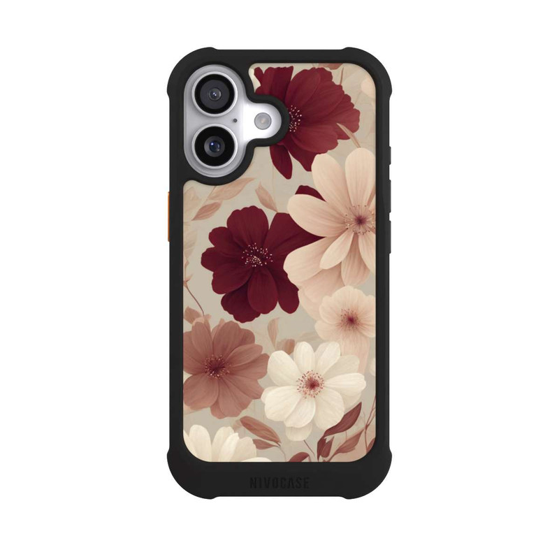 iPhone 17 NIVOmax Romantische Pastellblumen mit KI