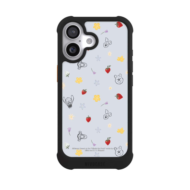 iPhone 17 NIVOmax Winnie l'Ourson et ses Amis Fraise Bleu