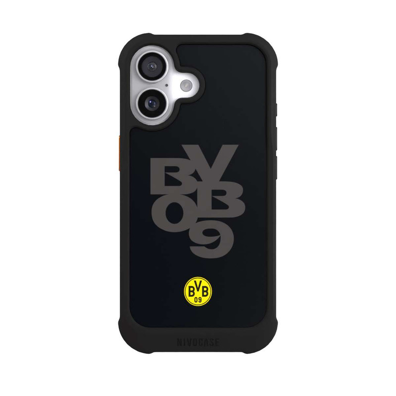 iPhone 17 NIVOmax BVB09 Grau Schwarz