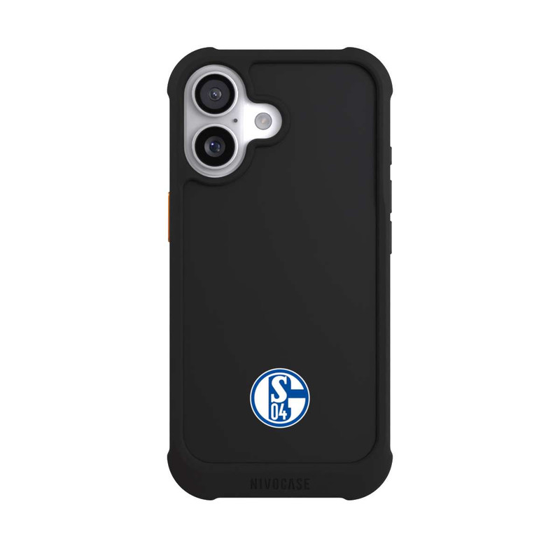 iPhone 17 NIVOmax FC Schalke 04 Logo Klein Transparent