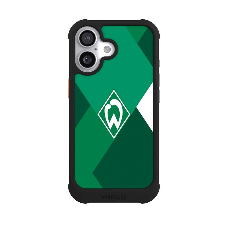 iPhone 17 NIVOmax Werder Bremen Diamond Pattern