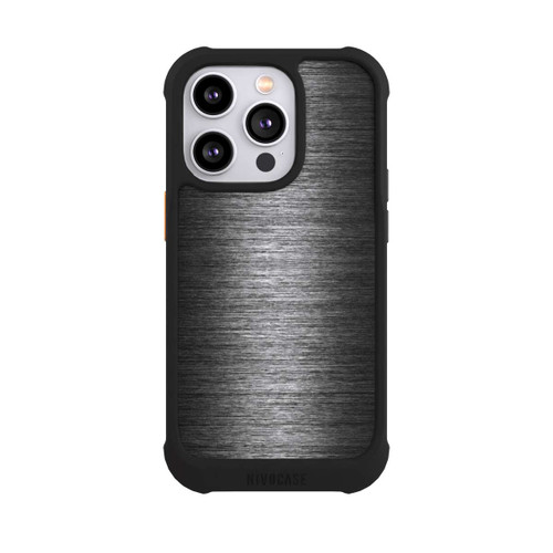 Apple iPhone 14 Pro NIVOmax Metal Look - Anthrazit