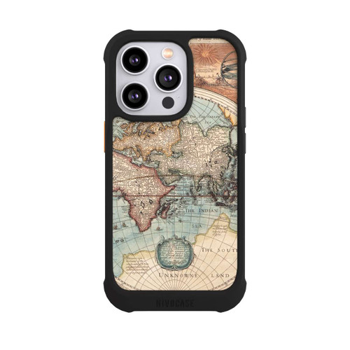 Apple iPhone 14 Pro NIVOmax Vintage Weltkarte