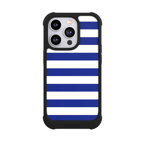Apple iPhone 14 Pro NIVOmax Sailorstripes Blau