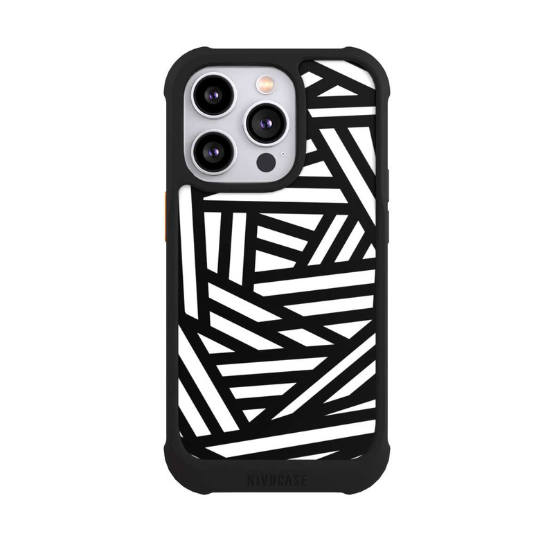 iPhone 14 Pro NIVOmax Einfach schwarz und weiß1