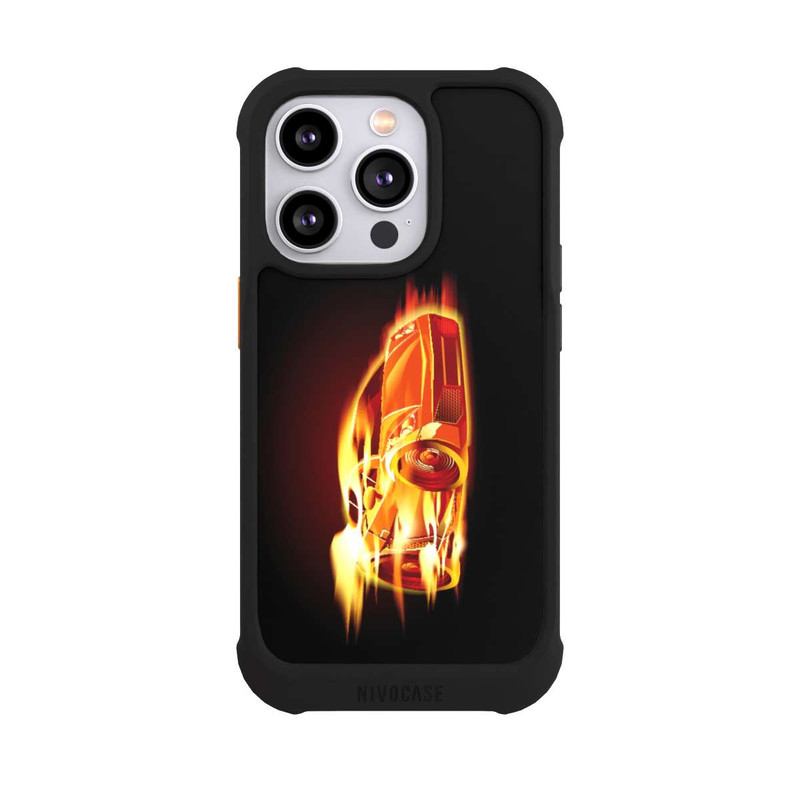iPhone 14 Pro NIVOmax Burning Car