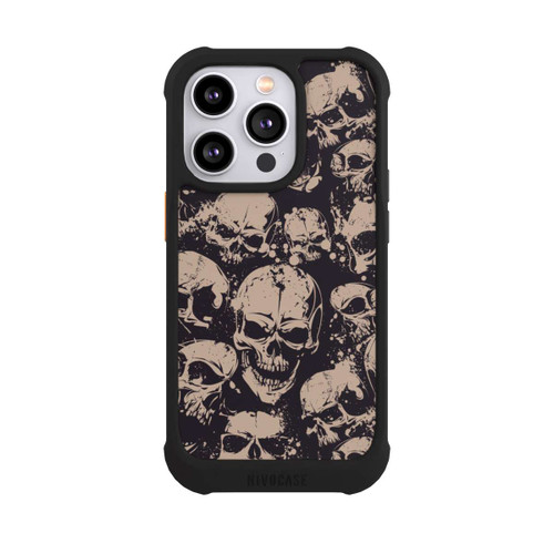 Apple iPhone 14 Pro NIVOmax Crânes d'Halloween