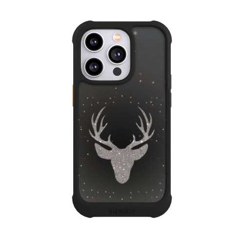 Apple iPhone 14 Pro NIVOmax Hirsch Glitzer Look