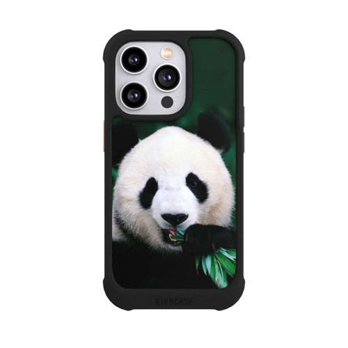 Apple iPhone 14 Pro NIVOmax Panda mit Bambus