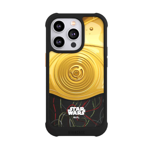 Apple iPhone 14 Pro NIVOmax C3PO Closeup - Star Wars