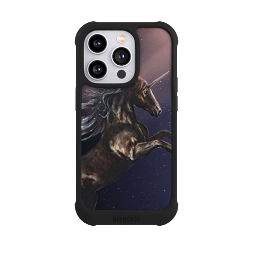 Apple iPhone 14 Pro NIVOmax Dark-Blue Unicorn