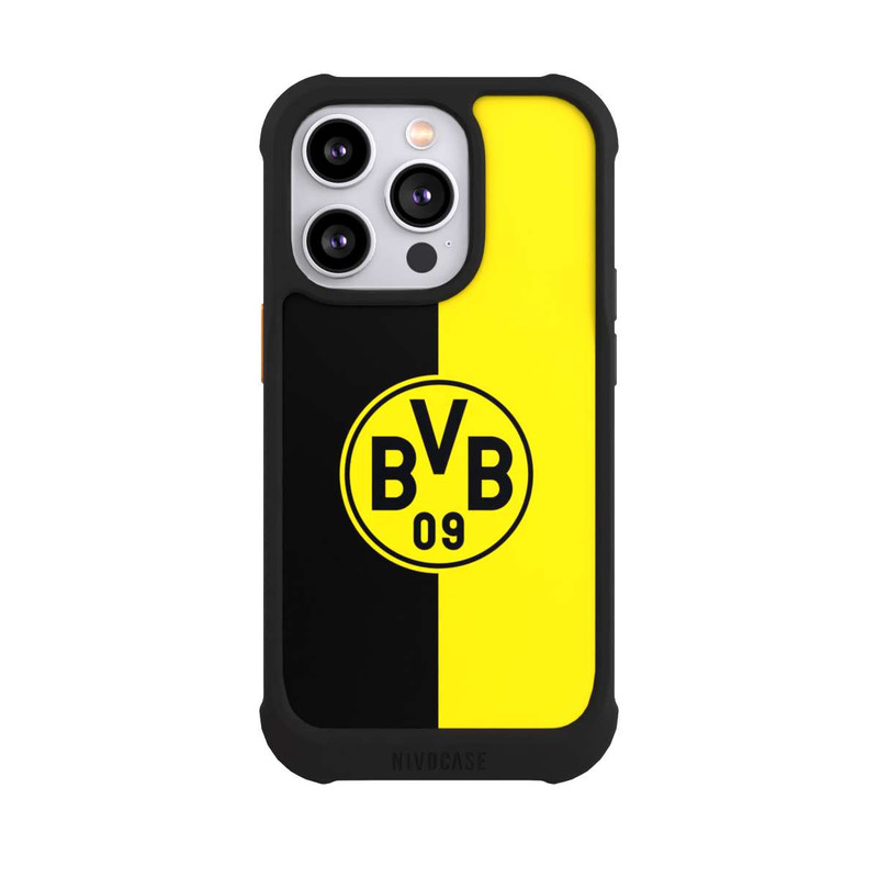 iPhone 14 Pro NIVOmax BVB Schwarz / Gelb