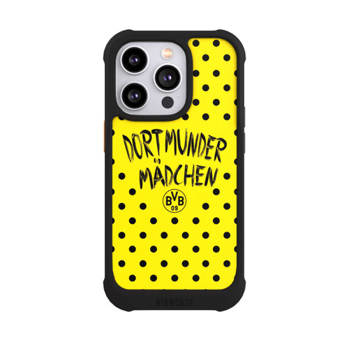 Apple iPhone 14 Pro NIVOmax BVB Dortmunder Mädel Punkte