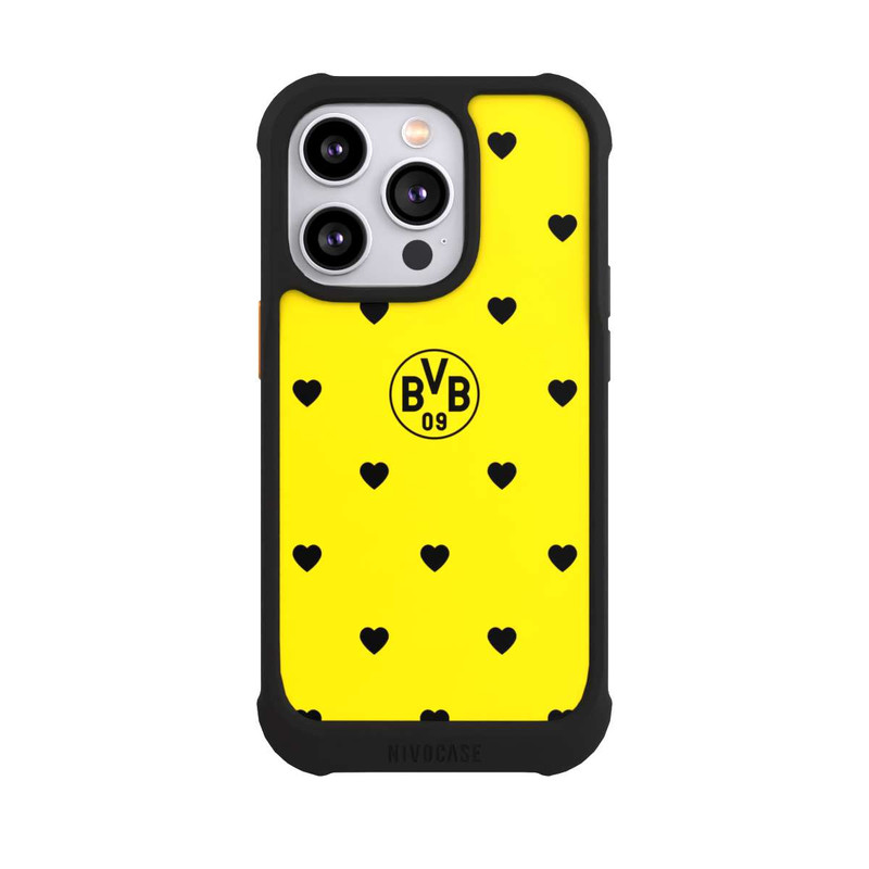 iPhone 14 Pro NIVOmax BVB Herzen