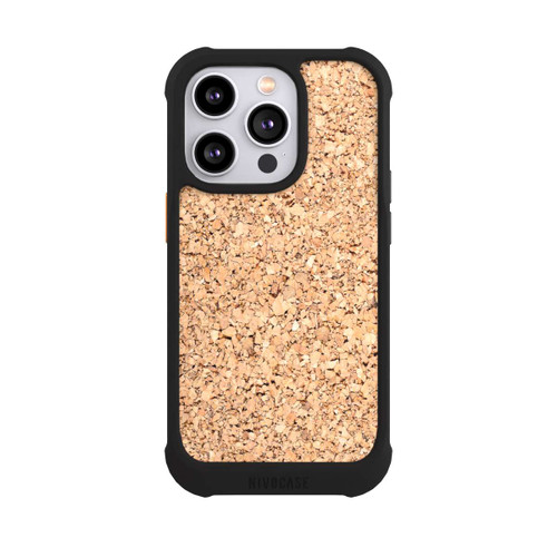 Apple iPhone 14 Pro NIVOmax Kork Holzlook