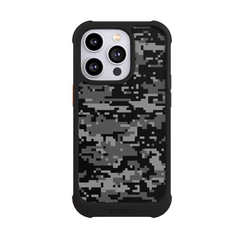 iPhone 14 Pro NIVOmax Pixel Camouflage