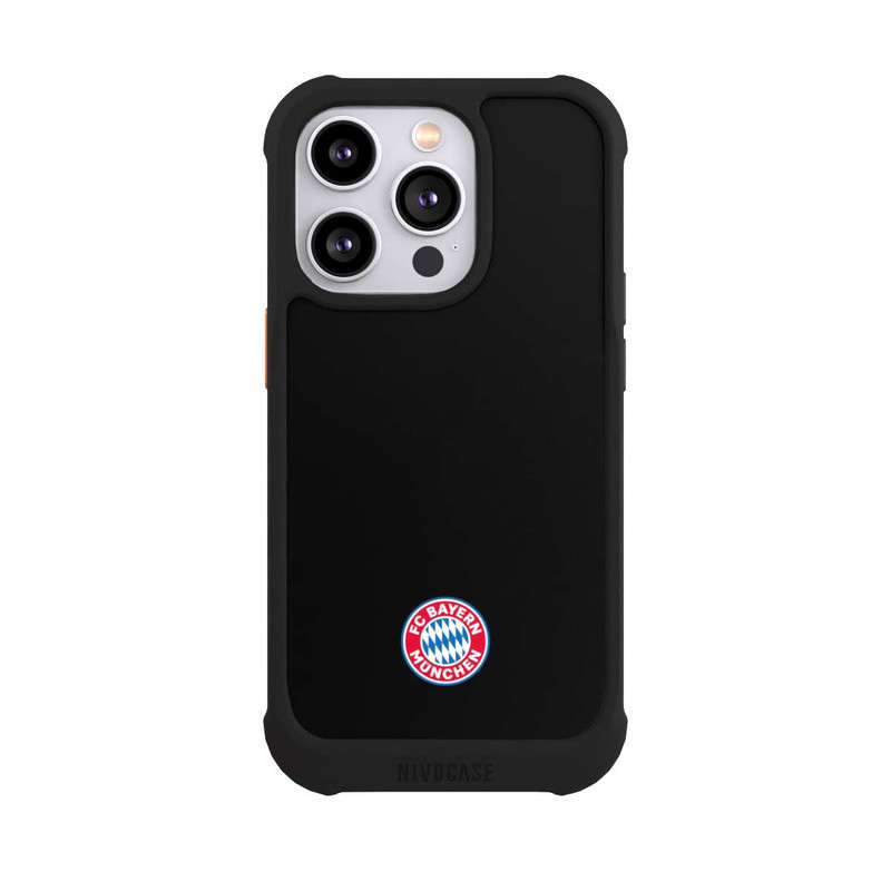 iPhone 14 Pro NIVOmax Klassisches FCB Logo Klein