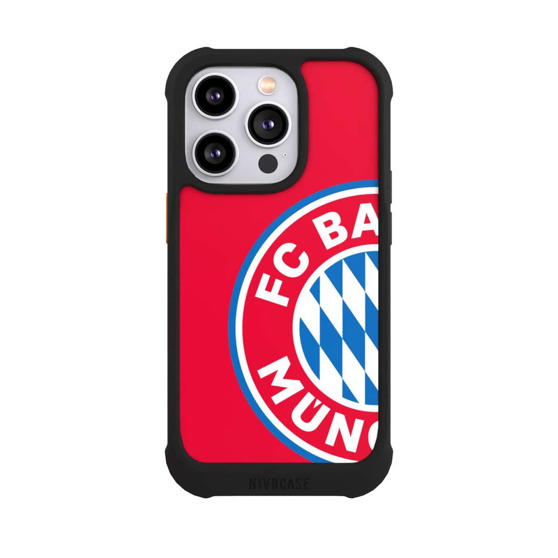 iPhone 14 Pro NIVOmax Großes FCB Logo Rot
