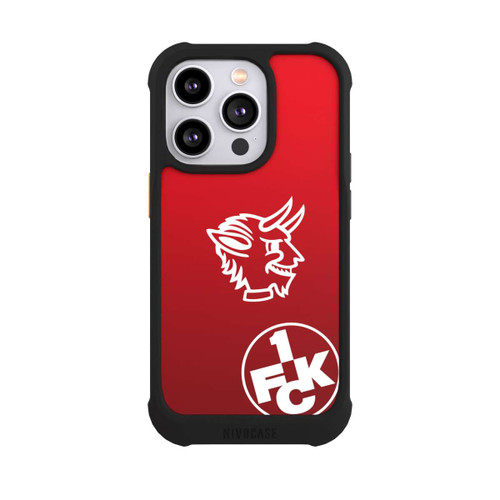Apple iPhone 14 Pro NIVOmax Teufelskopf FCK auf Rot