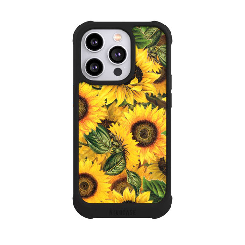 Apple iPhone 14 Pro NIVOmax Sonnenblumenmuster