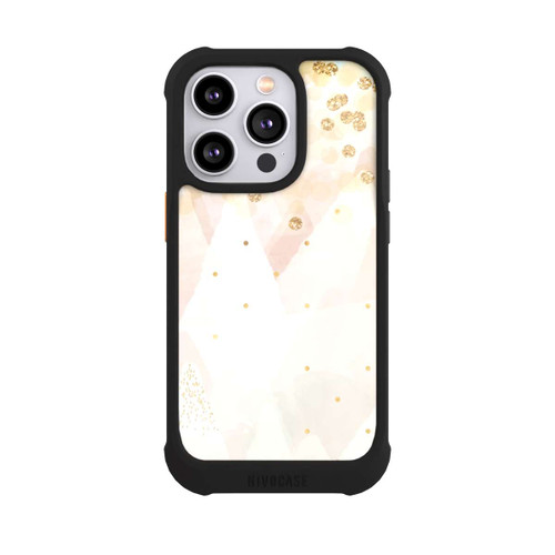 Apple iPhone 14 Pro NIVOmax Goldglitzer Schneelook