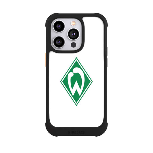 Apple iPhone 14 Pro NIVOmax Logo auf Weiß - Werder Bremen
