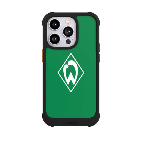 Apple iPhone 14 Pro NIVOmax Logo auf Grün - Werder Bremen