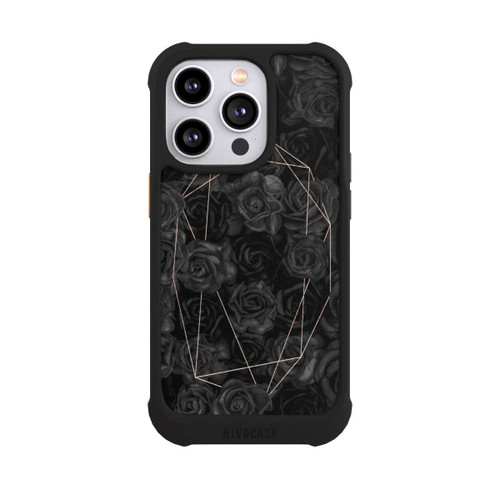 Apple iPhone 14 Pro NIVOmax Schwarze Rosen