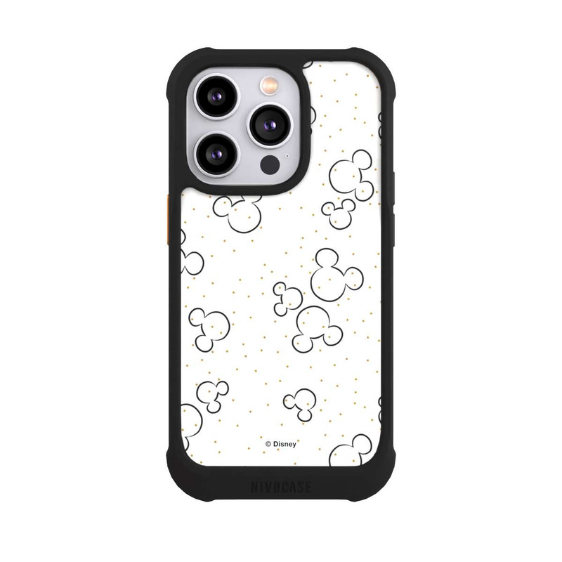 iPhone 14 Pro NIVOmax Golden Micky Pattern