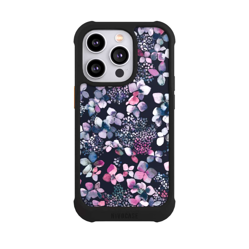 iPhone 14 Pro NIVOmax Hydrangea Dark Astronomica