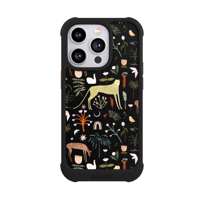 iPhone 14 Pro NIVOmax Wilde Gartenbuchstaben von Léa Le Pivert