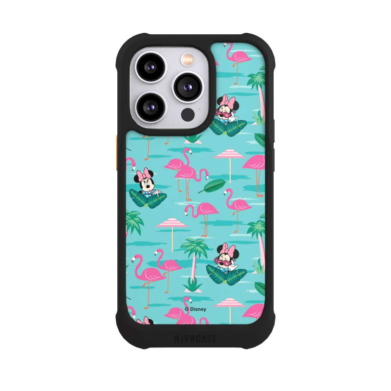 iPhone 14 Pro NIVOmax Minnie Pink Flamingo