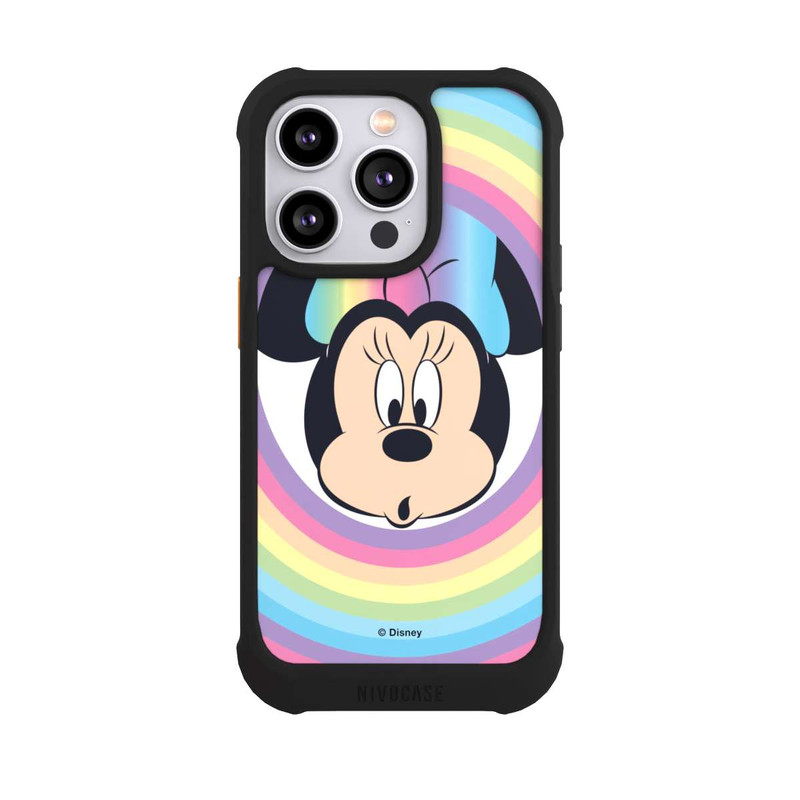 iPhone 14 Pro NIVOmax Minnie Rainbow Circle
