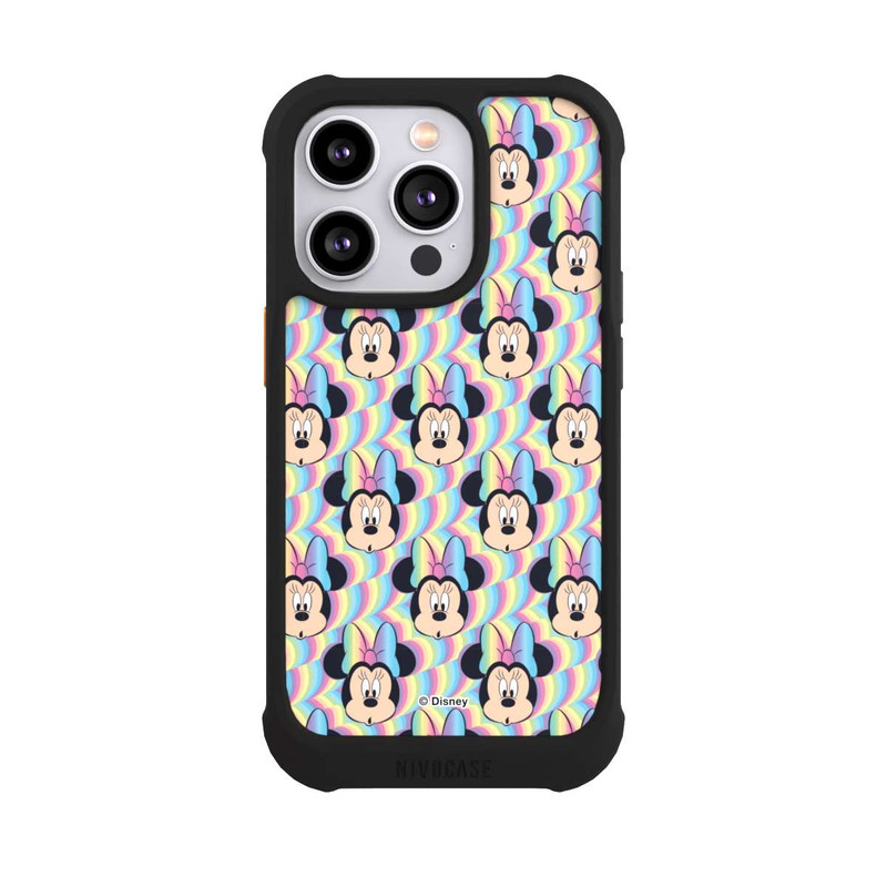 iPhone 14 Pro NIVOmax Minnie Rainbow Faces