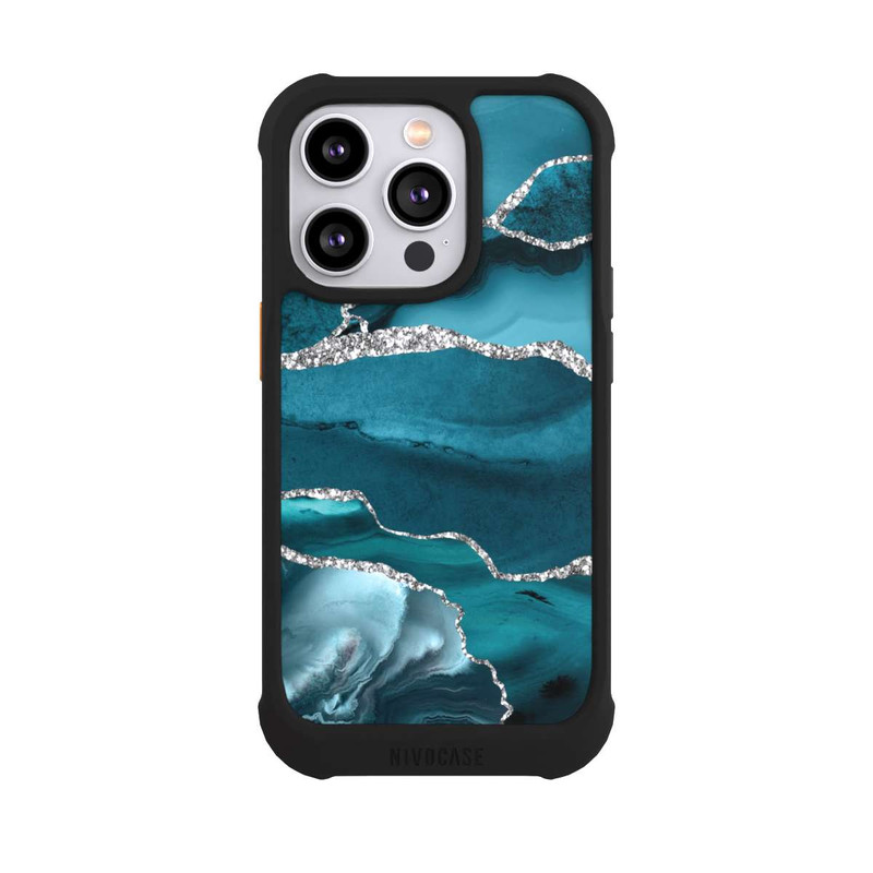 iPhone 14 Pro NIVOmax Gletscher Eis Marmor