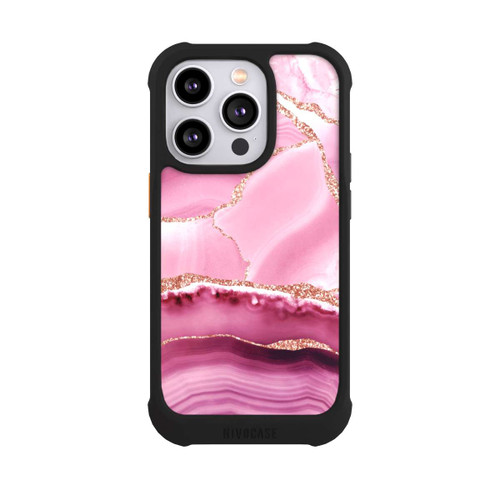 Apple iPhone 14 Pro NIVOmax Meerjungfrauen Pink Marmor