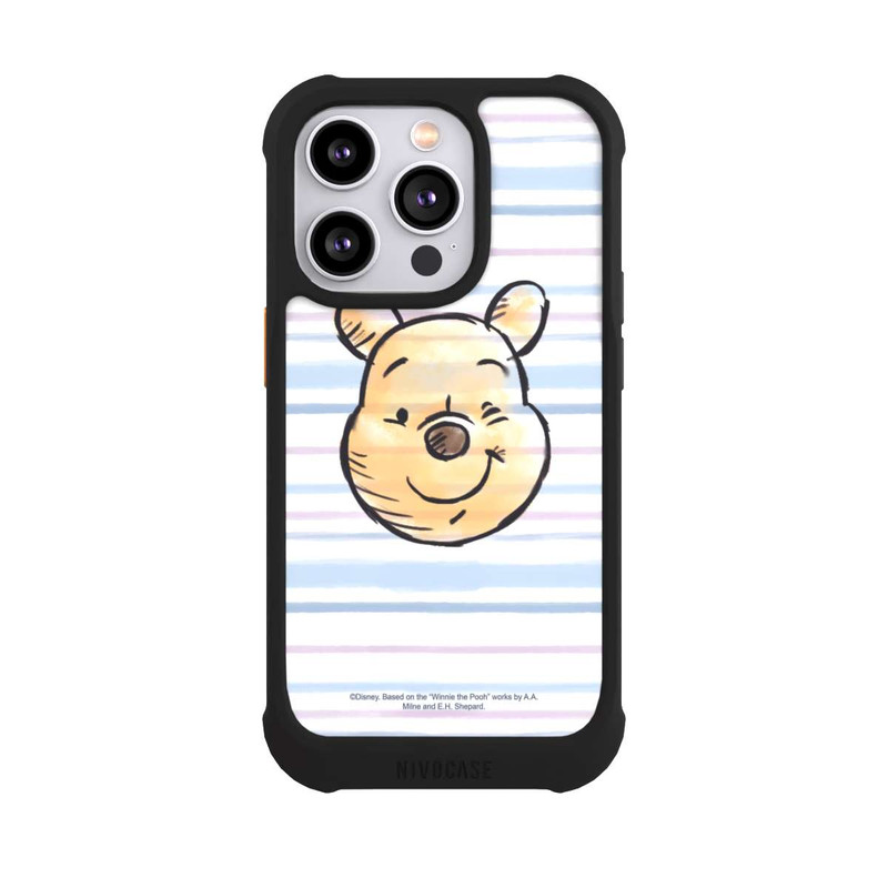 iPhone 14 Pro NIVOmax Winnie the Pooh on Stripes 