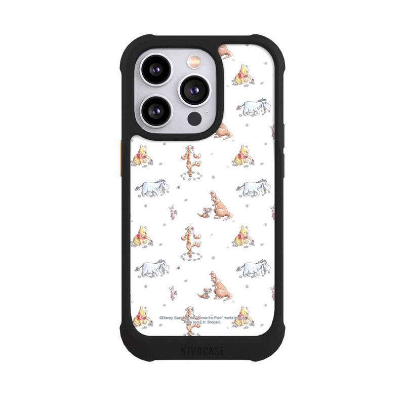 iPhone 14 Pro NIVOmax Winnie Puuh und Freunde Muster