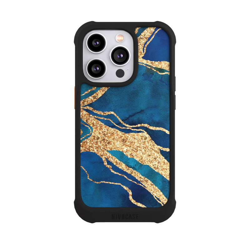 iPhone 14 Pro NIVOmax Edelstein Blaugold