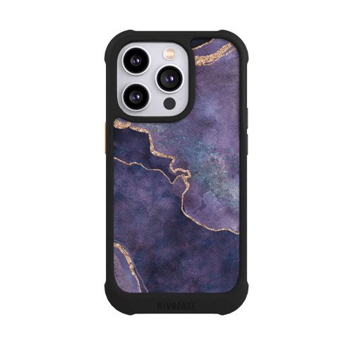 Apple iPhone 14 Pro NIVOmax Lila Edelstein glamourös