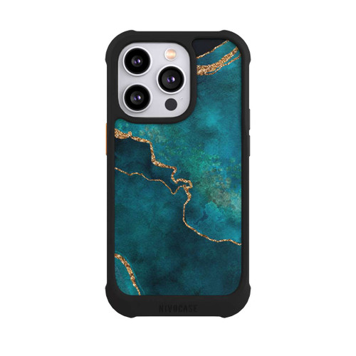 Apple iPhone 14 Pro NIVOmax Edelstein glänzend aquamarin