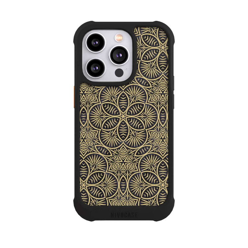 iPhone 14 Pro NIVOmax Abstraktes Mandala