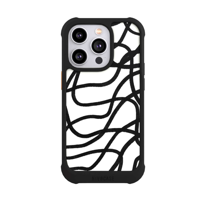 iPhone 14 Pro NIVOmax Schwarze Linien