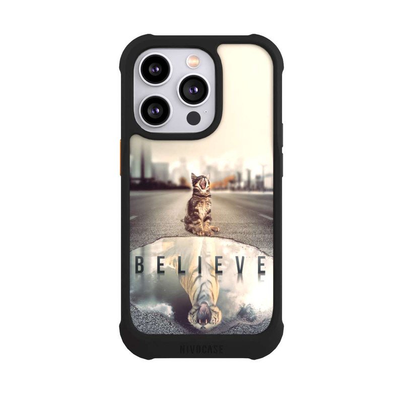 iPhone 14 Pro NIVOmax Believe Tiger