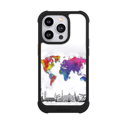 Apple iPhone 14 Pro NIVOmax Worldmap with Skyline
