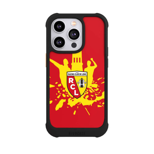 Apple iPhone 14 Pro NIVOmax Tour RCL jaune sur rouge