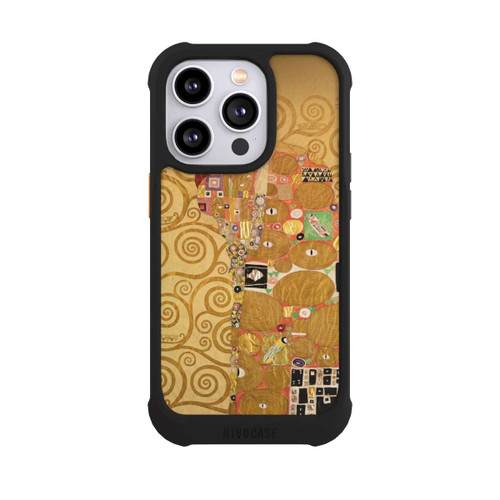 Apple iPhone 14 Pro NIVOmax Fulfilment (Stoclet Frieze) by Gustav Klimt