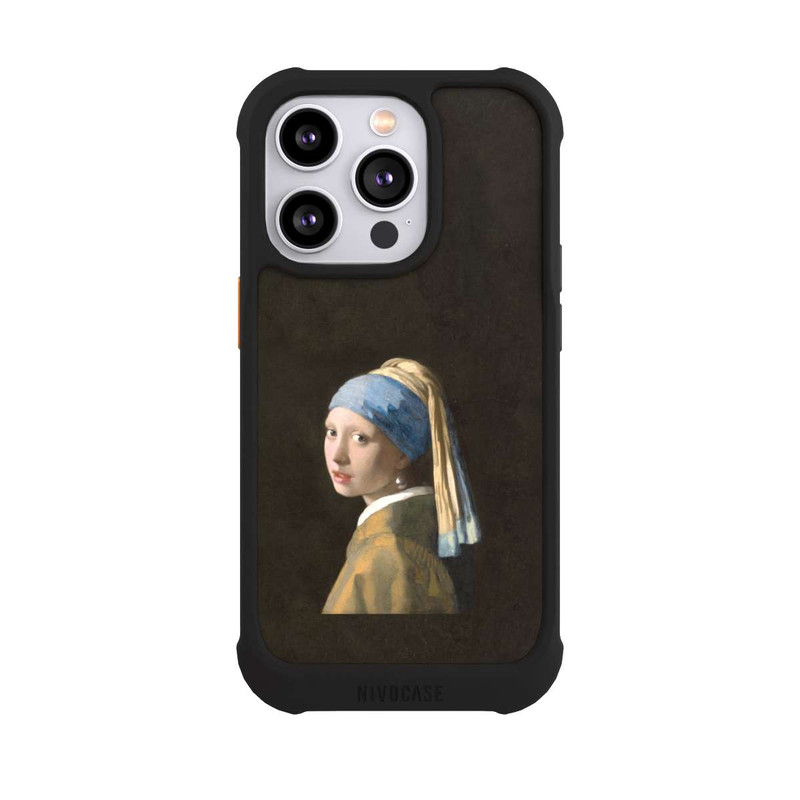 iPhone 14 Pro NIVOmax Das Mädchen mit dem Perlenohrring von Johannes Vermeer
